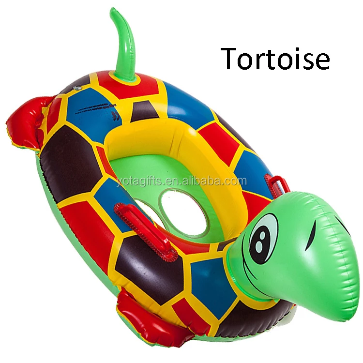 In Stock Different Funny Animal Inflatable Swim Seat Swim Ring For Kids