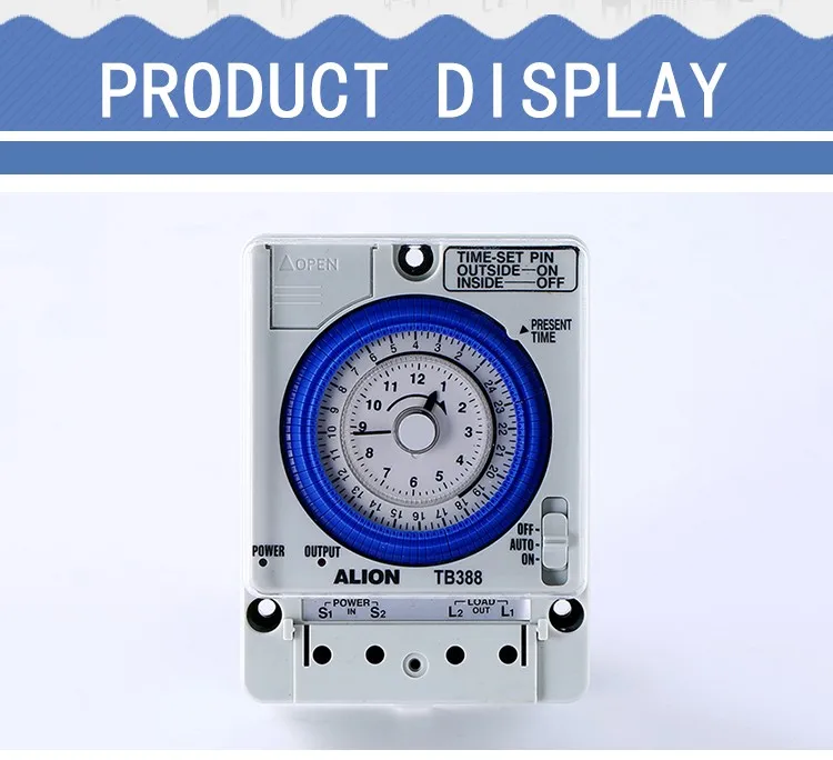 Tb388 230vac 5060hz 24 Hour Analogue Time Switch,Electronic Analog