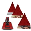 Adults sublimation blank Christmas Cap , Kids Santa hat for heat press machine printing