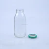 500ml / 1000ml clear storage milk fruit juice beverage glass drinking bottle with swing top lid wholesale free samples
