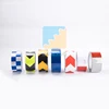 Custom White Red Yellow Black Arrow Road PVC Reflective Tape for Traffic Engineering