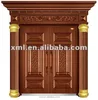 luxury entrance steel security door for big house