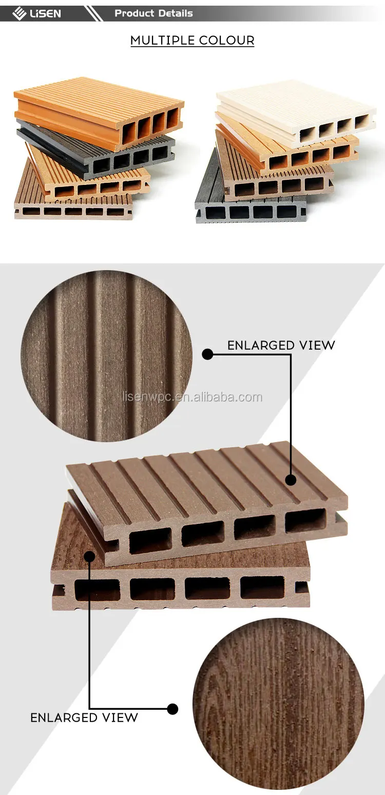 Holz Kunststoff Wpc Decking Werbe Preis Holz-kunststoff-composite