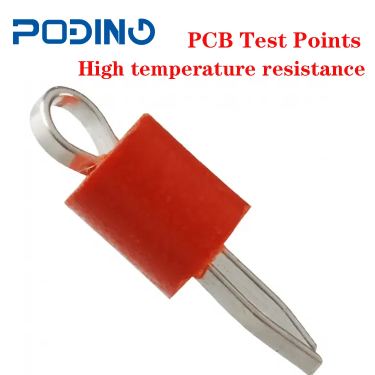 Poding Miniature THM Test Point - Red High Temperature Resistance