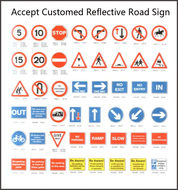 Safety Reflective Road Sign For Construction Zone Buy Reflective Road