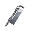 Spring latch hinge welding disassemble stainless steel shaft lower seat