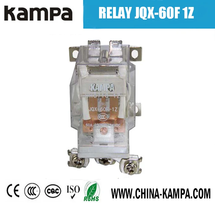 New JQX-60F 1Z 60A AC 110V Coil Power Relay QC