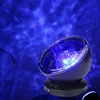 LED Music Multicolor Ocean Wave Light Projector Lamp Table Bedside Night Light