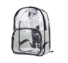 Durable Waterproof Transparent PVC Clear Backpack For School Kids