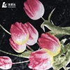 Hot sale floral stretch velvet fabric