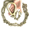 Cargo Tie Down Lashing Binding Lifting Chain with Bent Hook