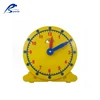 Time learning resources 10 cm plastic yellow moon sun 24 hr clock manipulative toy