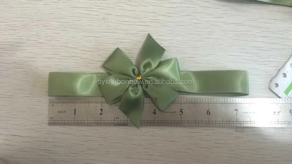 Wholesale Custom Satin Ribbon Elastic Ribbon Bow For Gift Box Buy