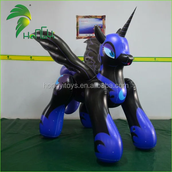 plastic bouncing horse