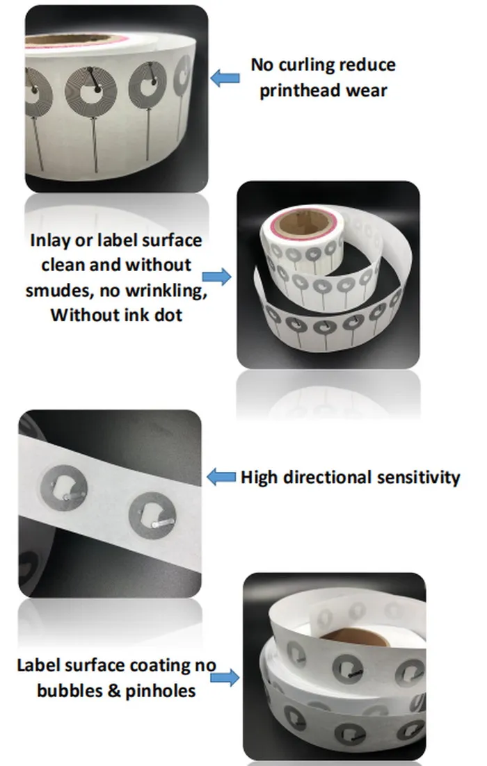 Professional Manufacturer Custom RFID Sticker NFC NTAG213 NTAG215 NTAG216 Dry Inlay Wet Inlay
