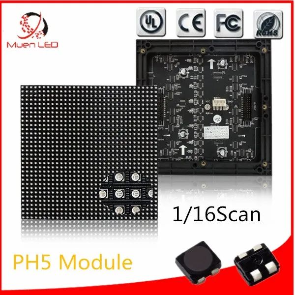 P4 SMD Indoor LED Module 1 / 32Scan 8