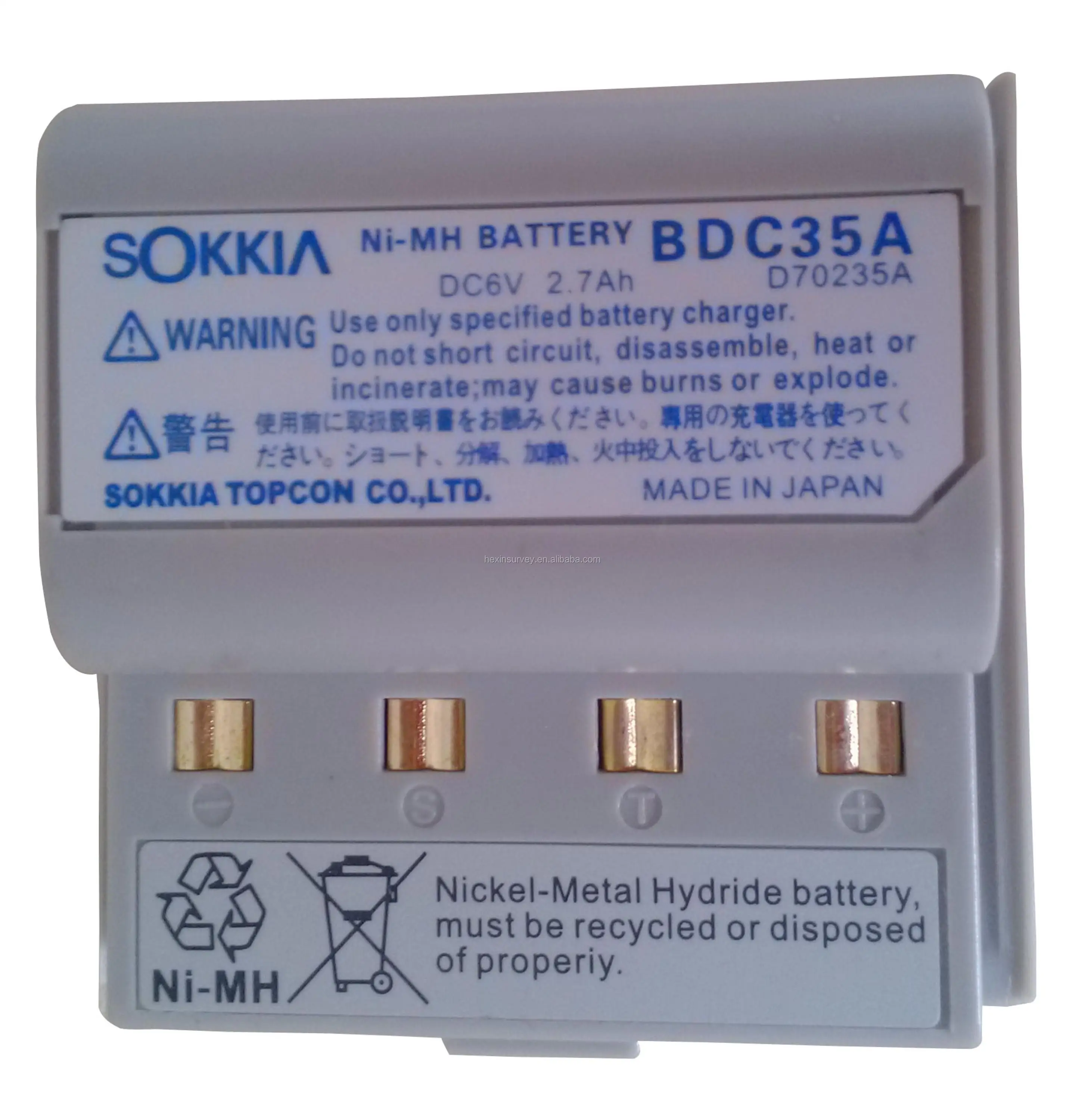 Аккумулятор sokkia bdc35a