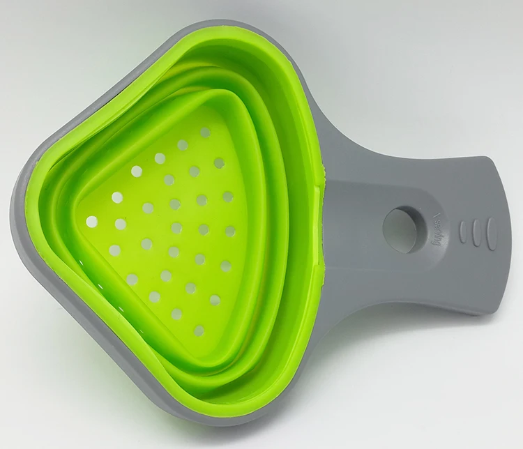 Silicone Collapsible Pasta Baskets/pasta Strainer Practical Foldable