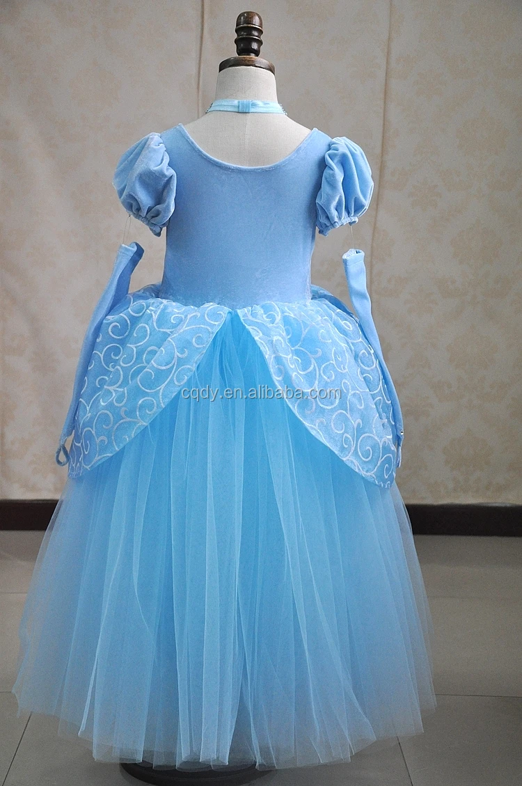 Princess Cinderella Cosplay Role-play Birthday Costumes Fancy 