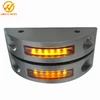 Yellow Flashing Or Steady Aluminum LED Solar Driveway Marker Light