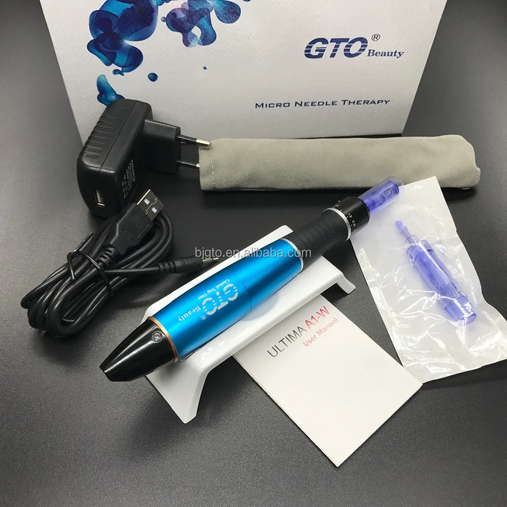 
2017 newest GTO A1 Medical grade derma stamp microneedle mesotherapy pen 