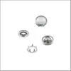 White pearl prong snap button 10MM W 222# for baby clothing