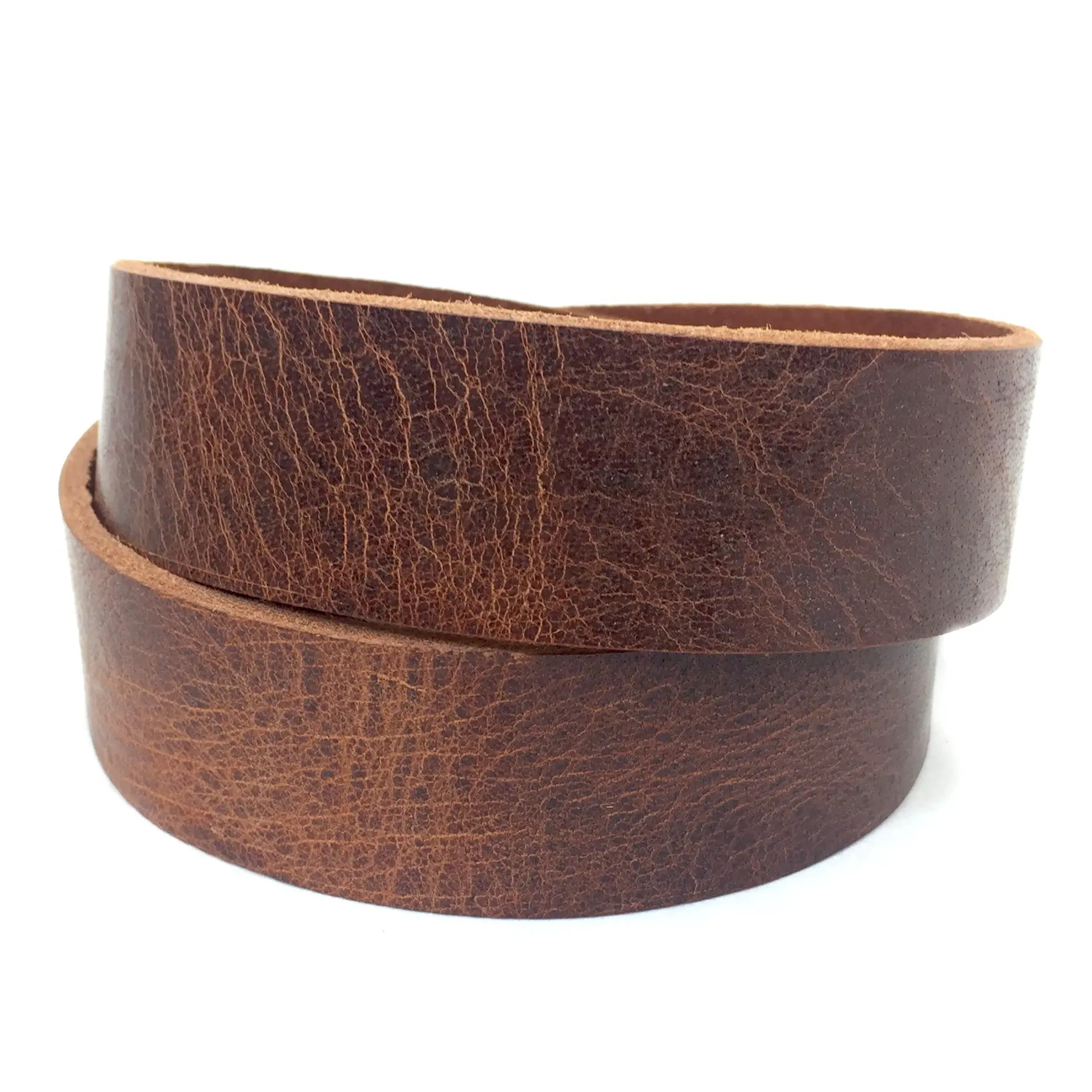 Springfield Leather Company's Buffalo Leather Strips (1-1/4", Vintage Tan)