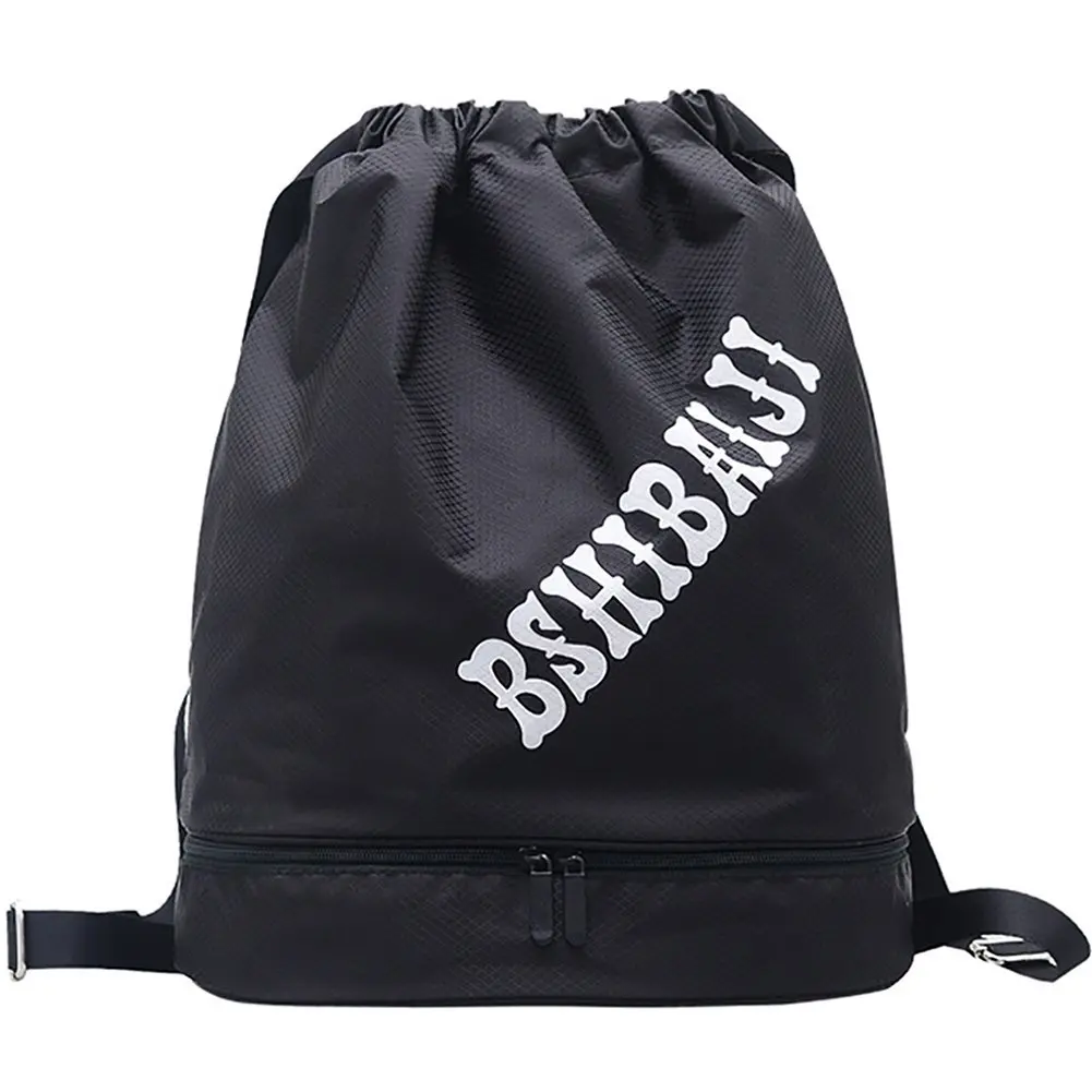 Drawstring Bag Dry Wet Floral Backpack Waterproof Lightweight Tote Pool Beach Travel Gym Bags