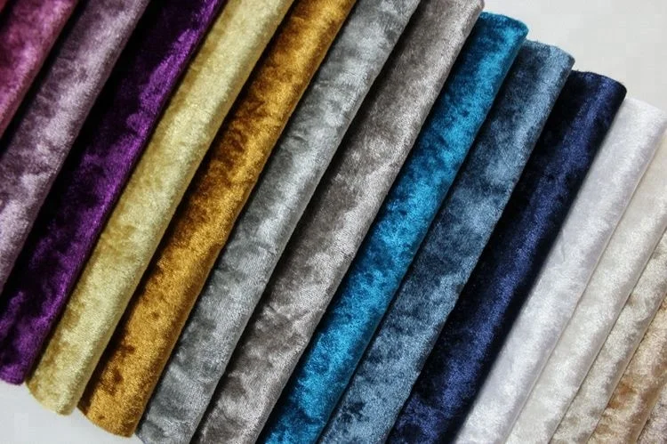 ice velvet noble furniture textile material for sale