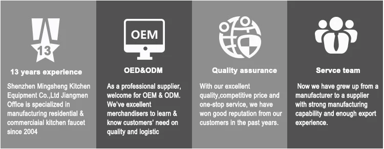 Affordable Single Hole Deck Mounted Faucet Kitchen Water Tap