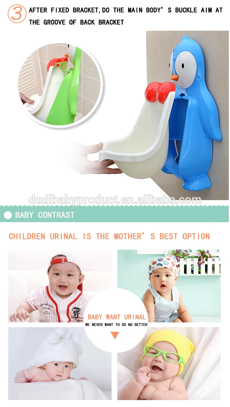 Fashion Children Baby Potty Toilet Trainers Urinals For Boy Kids