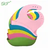 Promotional New BPA waterproof free baby silicone rubber baby bibs with custom printing