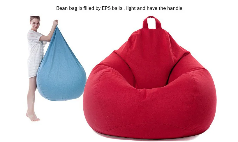 Polystyrene Balls Filling Outdoor Lazy Boy Fat Sack Bean Bag Louger Without...