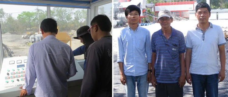 Road asphalt mixing plant 80TPH asphalt machinery