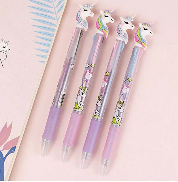 Unicorn Pen For Girls,unicorn Writing Ballpoint Pens,multicolor Pen 