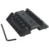 CNC Machine milling Q345/titanium/carbon steel/aluminum Dual 45 Degree base Mount