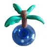 inflatable palm tree drink holder pool float