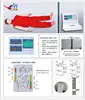 LCD color display Advanced Automatic Computer CPR dummy,Adult Used CPR manikin