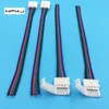 High Quality 4 Pin Rgb 5050 single header Wire Led Strip Connector