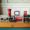 Mini retro style creative home decoration, Resin furnishing articles, desktop decoration