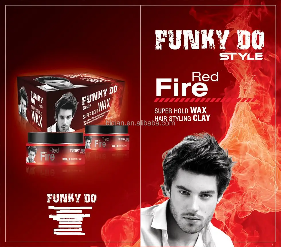 Hair Styling Pomade Hair Wax Medium To Strong Hold Clear Thick