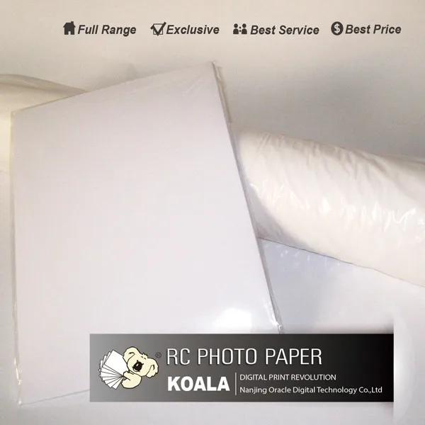 190g/240g/260g Inkjet 24" roll rc glossy photo paper,24" semi matte paper