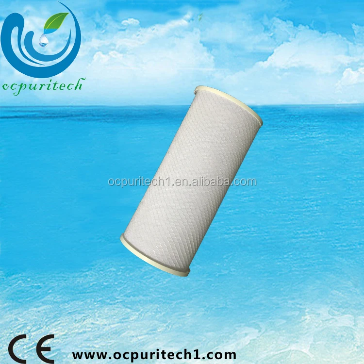 10" fat Water Filter Core cto water filter cartridge