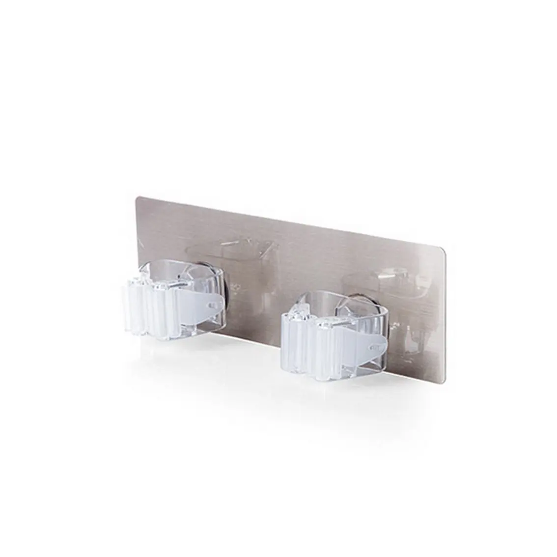 fengg2030shann Stickers hooks toilet mop mop rack bathroom wall free nail clip card holder. Mop mop clip deck deck mop clip a mop rack bathroom