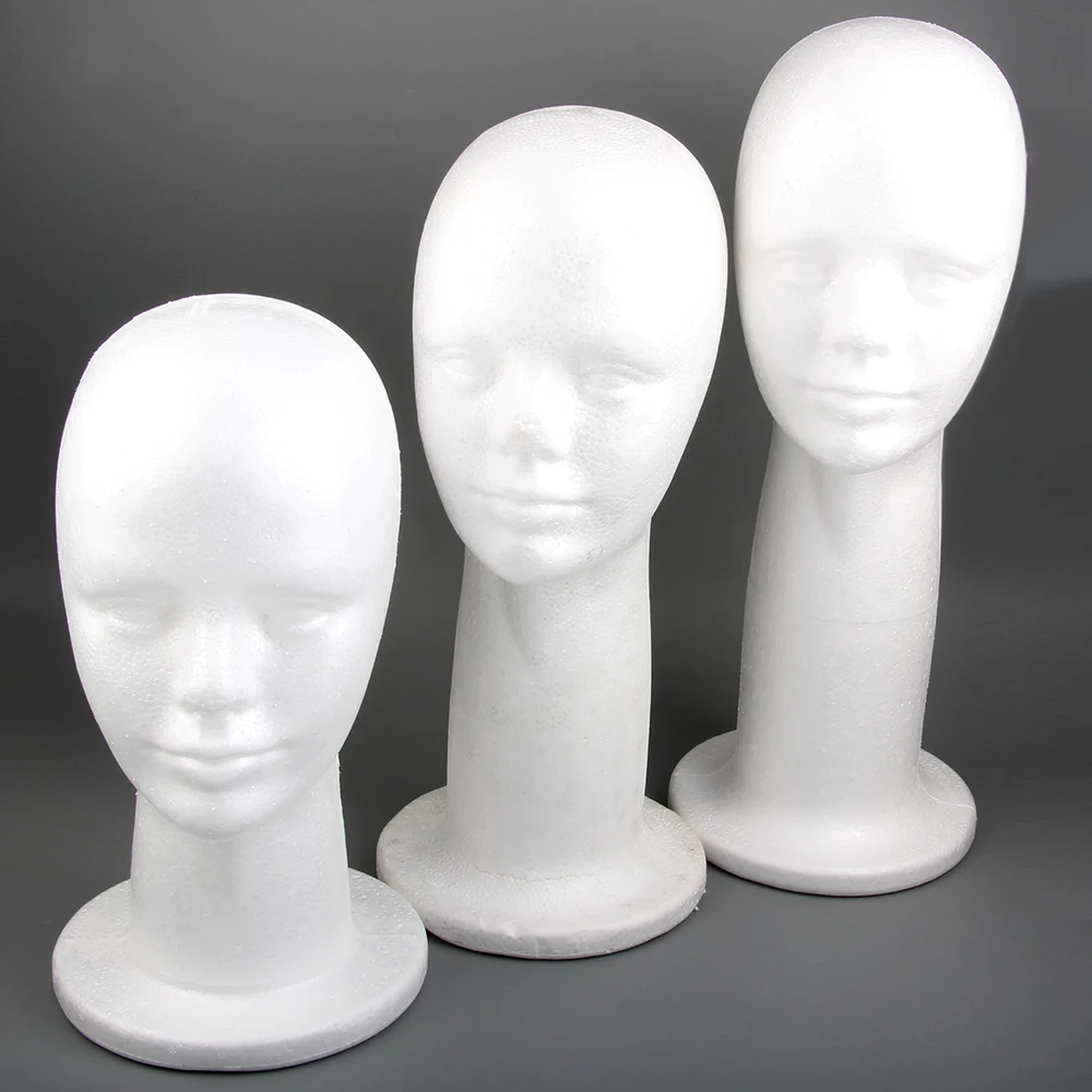 Alileader Wholesale Wigs Display Mannequin Foam Head Buy Foam Head