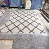 Manufacturer High Quality Water-Jet Medallion Pattern Silver Set Head Waterjet For Indoor Decoration