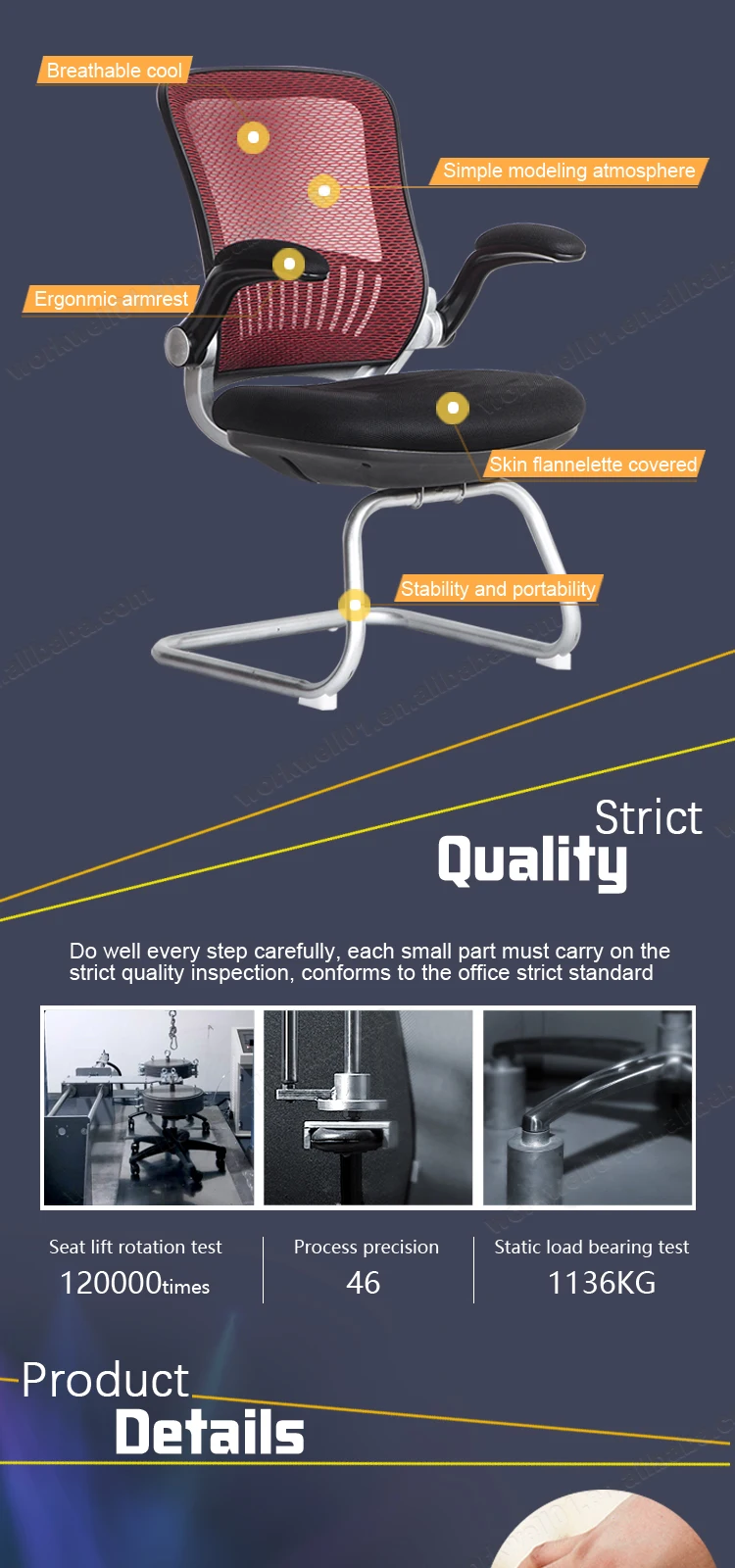 2019 Popular ergonomic mesh office chair supplier 2020