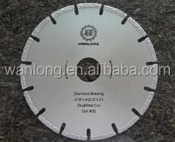 China factory direct sale best quality 18 inch marble granite stone diamond cutting blades diamond saw blade for granite