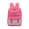 China factory stock wholesale women backpacks trend canvas pink beautiful girls backpack lady back pack