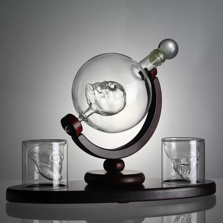 Customized World Globe Decanter With Antique Glass Ship Wholesale Buy
